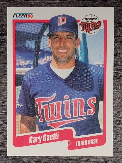 1990 Fleer #373 Gary Gaetti