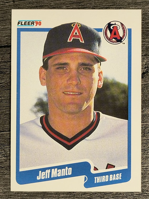 1990 Fleer #137 Jeff Manto