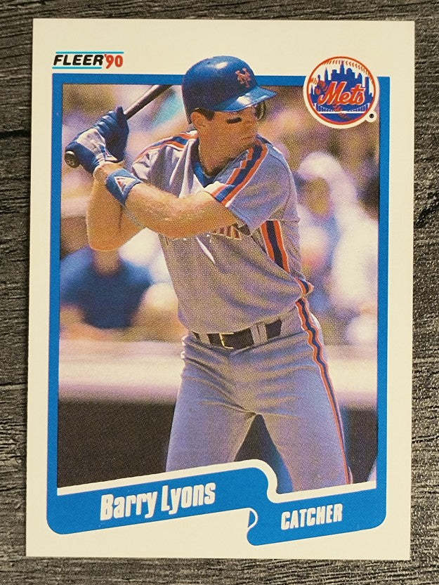 1990 Fleer #209 Barry Lyons