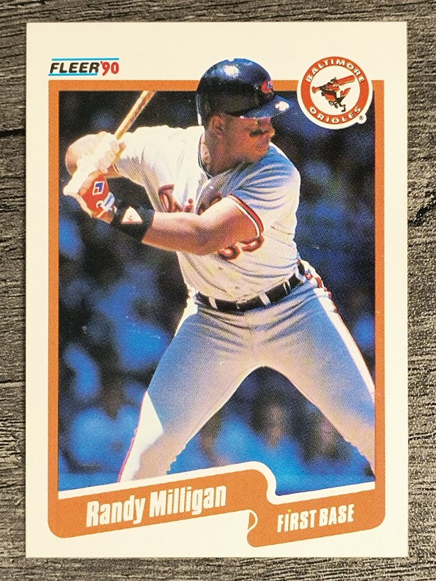 1990 Fleer #183 Randy Milligan