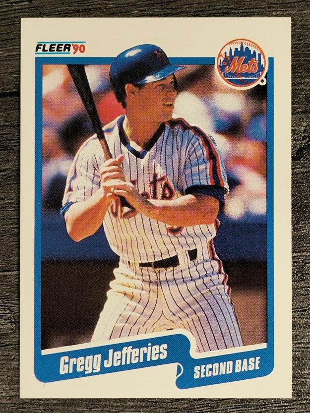 1990 Fleer #207 Gregg Jefferies