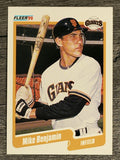 1990 Fleer #51 Mike Benjamin RC