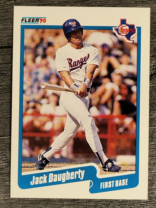 1990 Fleer #294 Jack Daugherty RC