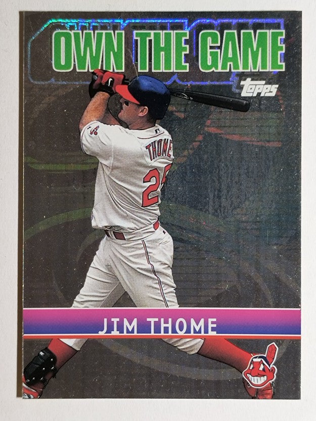 2002 Topps Own the Game #OG6 Jim Thome