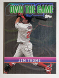 2002 Topps Own the Game #OG6 Jim Thome