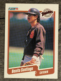 1990 Fleer #167 Benito Santiago