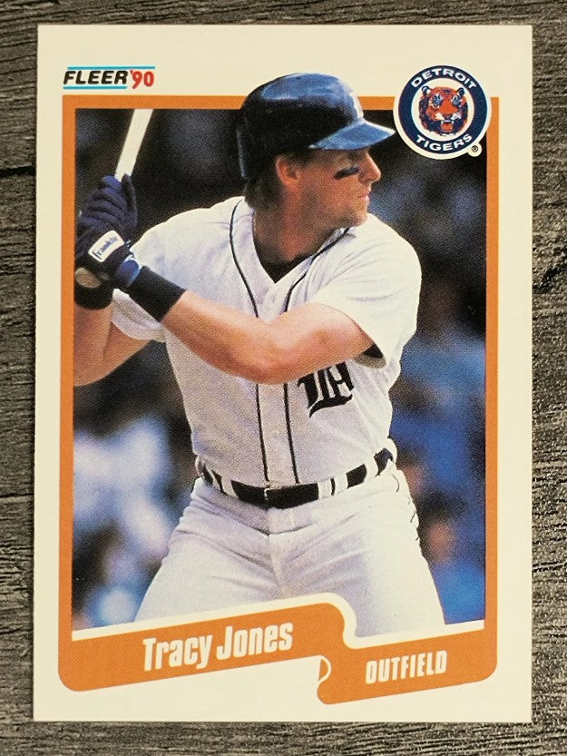 1990 Fleer #607 Tracy Jones
