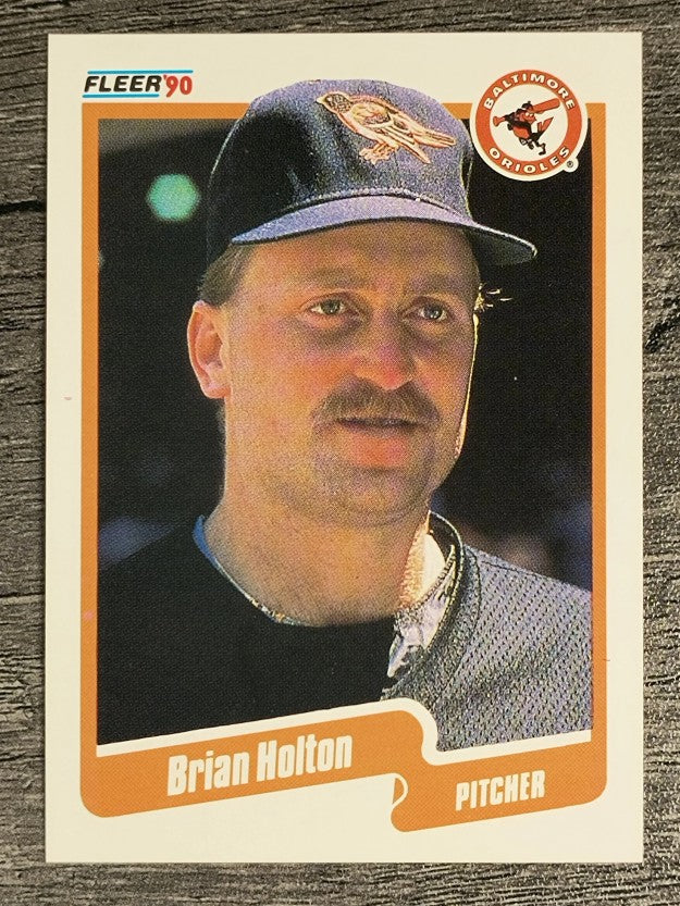 1990 Fleer #179 Brian Holton
