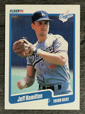 1990 Fleer #396 Jeff Hamilton