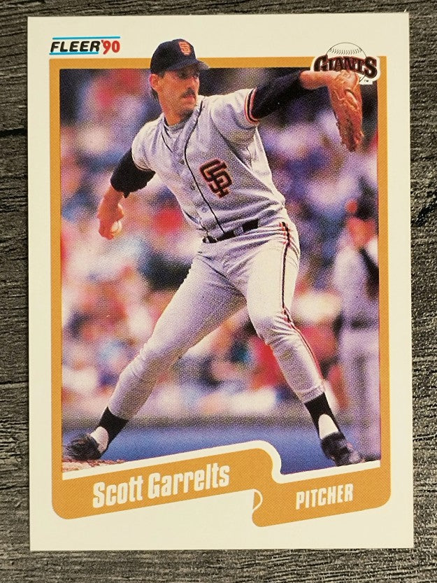 1990 Fleer #56 Scott Garrelts