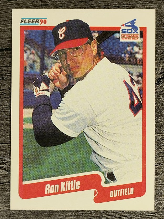 1990 Fleer #538 Ron Kittle