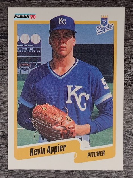 1990 Fleer #100 Kevin Appier