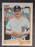 1990 Fleer #64 Randy McCament RC