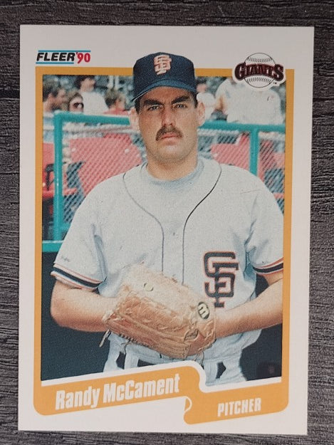 1990 Fleer #64 Randy McCament RC