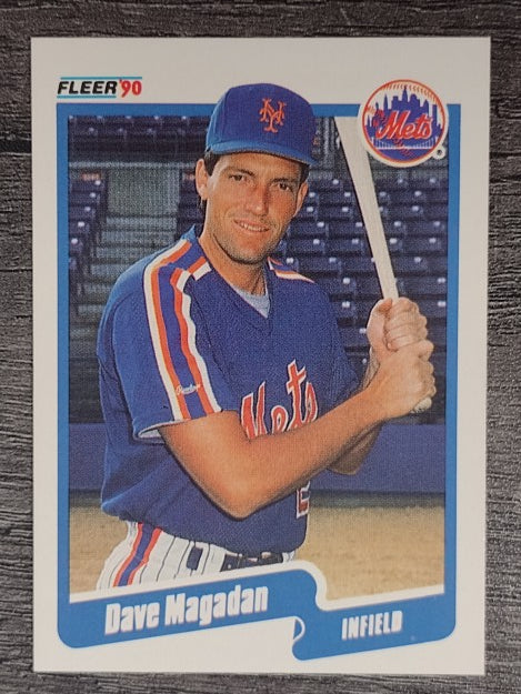 1990 Fleer #210 Dave Magadan