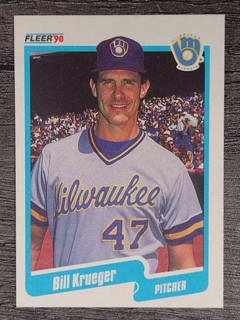 1990 Fleer #328 Bill Krueger