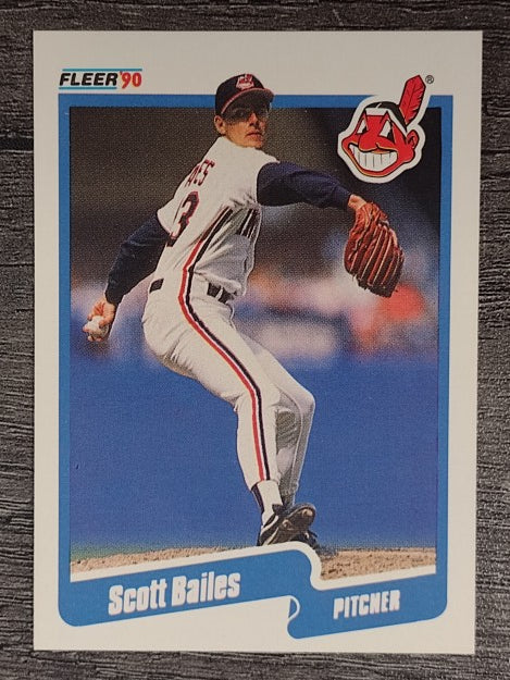 1990 Fleer #484 Scott Bailes