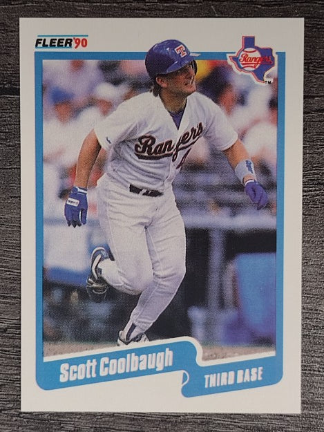 1990 Fleer #293 Scott Coolbaugh RC