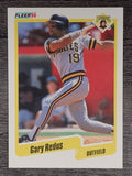 1990 Fleer #476 Gary Redus