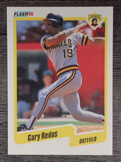 1990 Fleer #476 Gary Redus