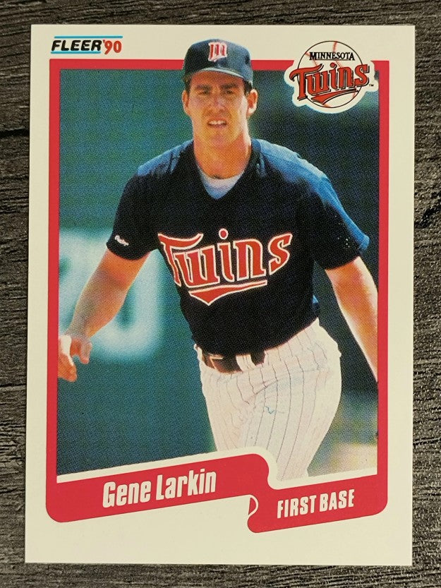 1990 Fleer #379 Gene Larkin