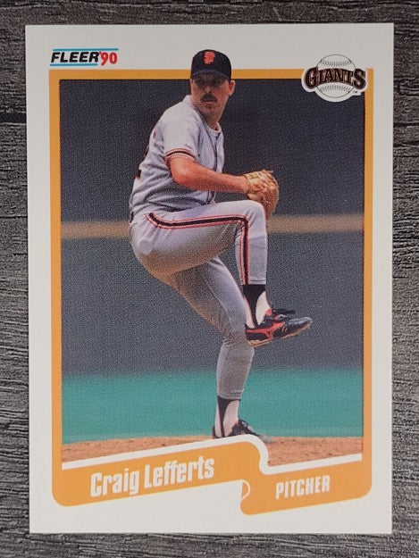1990 Fleer #60 Craig Lefferts