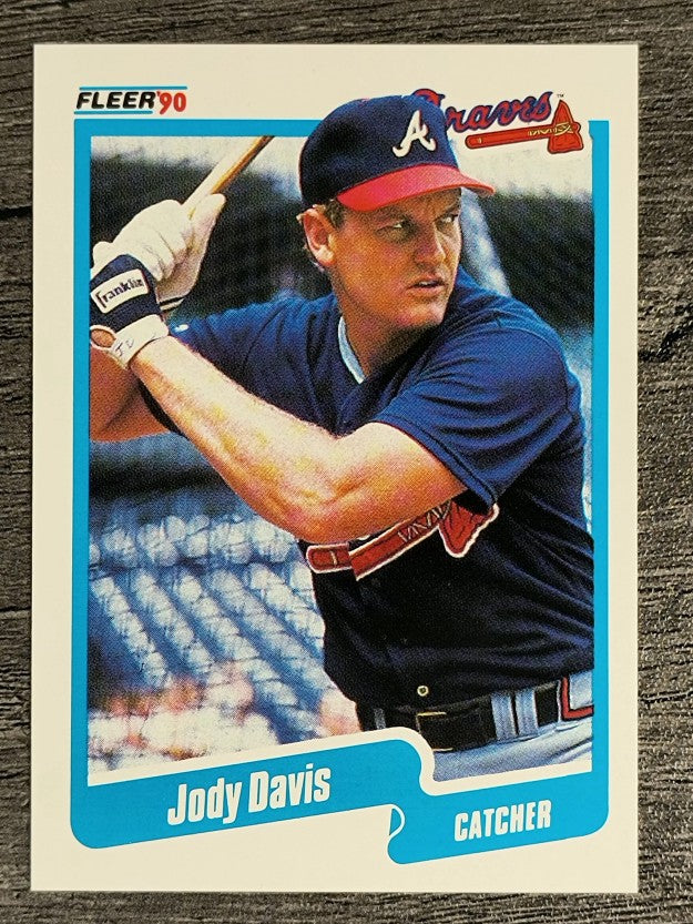 1990 Fleer #579 Jody Davis