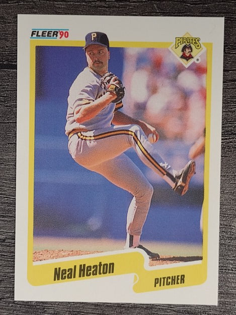 1990 Fleer #468 Neal Heaton