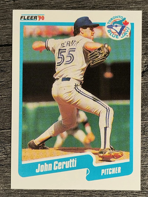 1990 Fleer #78 John Cerutti