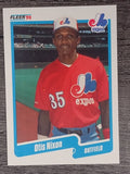 1990 Fleer #356 Otis Nixon