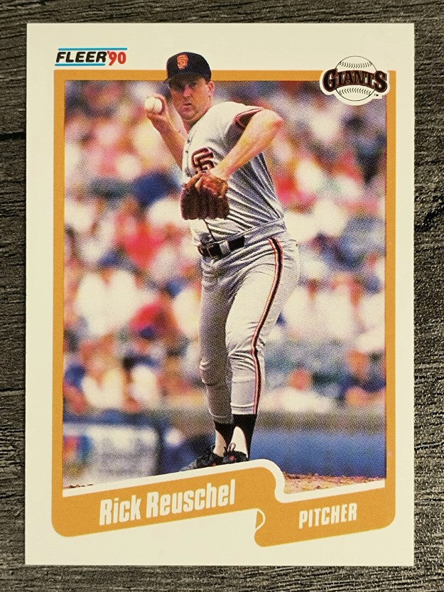 1990 Fleer #68 Rick Reuschel