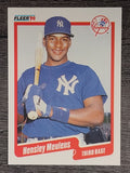 1990 Fleer #449 Hensley Meulens