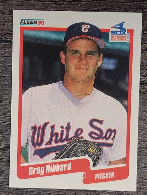 1990 Fleer #534 Greg Hibbard RC