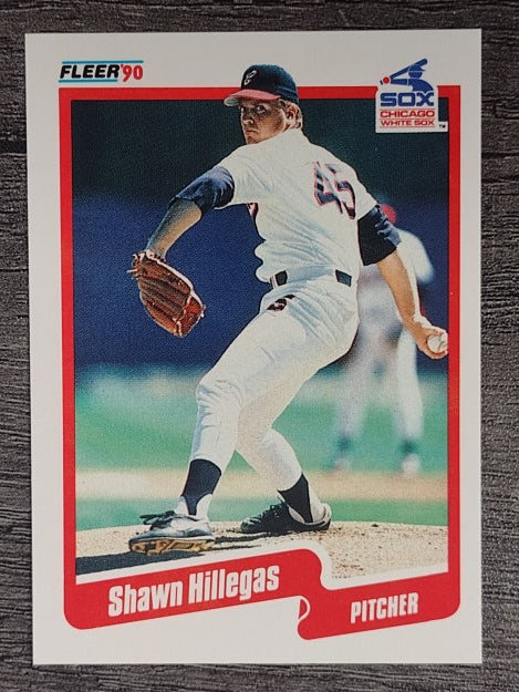1990 Fleer #535 Shawn Hillegas