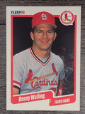 1990 Fleer #263 Denny Walling