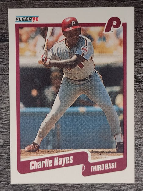 1990 Fleer #558 Charlie Hayes