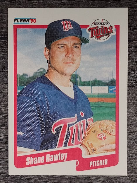 1990 Fleer #384 Shane Rawley