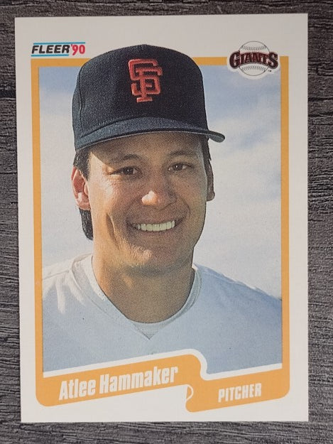 1990 Fleer #57 Atlee Hammaker