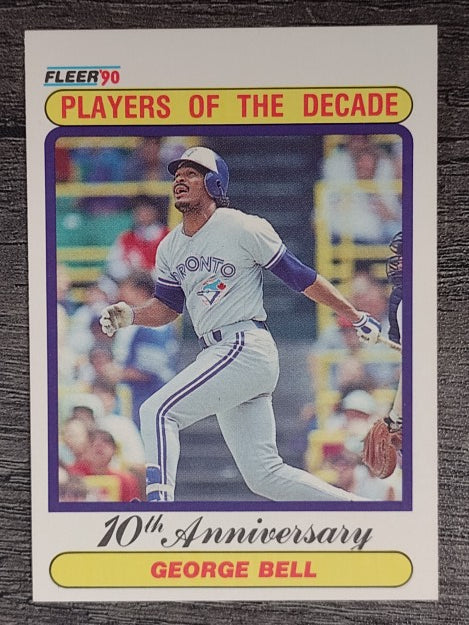 1990 Fleer #628 George Bell '87
