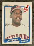 1990 Fleer #487 Jerry Browne