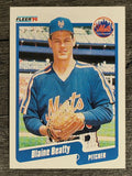 1990 Fleer #197 Blaine Beatty RC