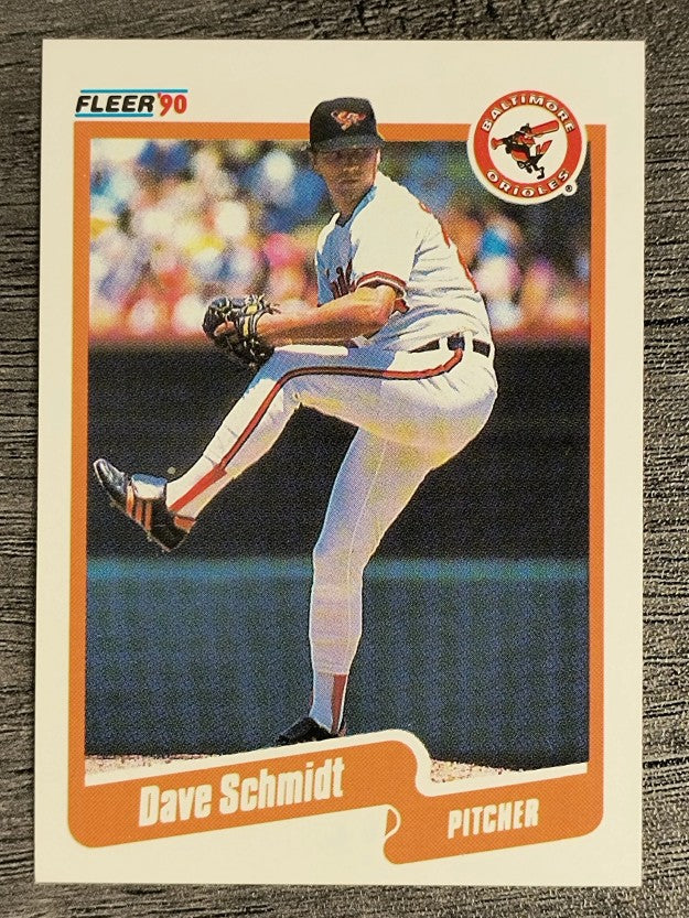 1990 Fleer #188 Dave Schmidt