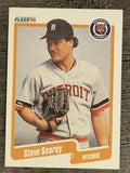 1990 Fleer #615 Steve Searcy