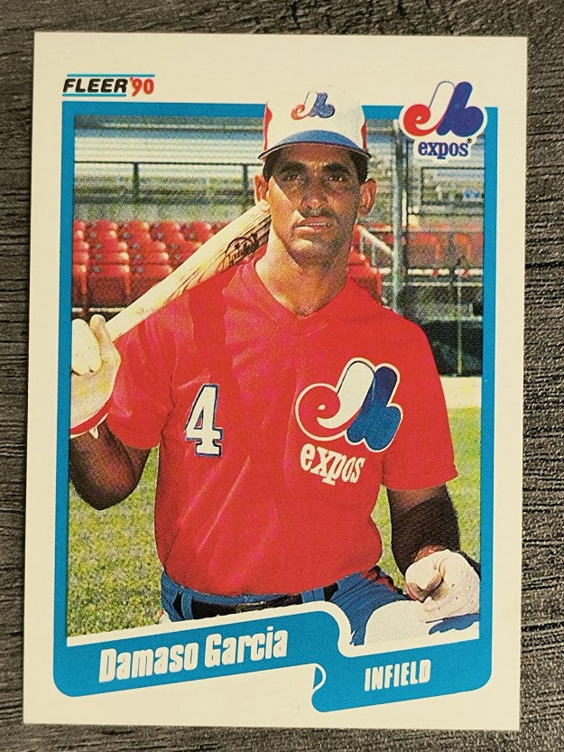 1990 Fleer #346 Damaso Garcia