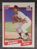 1990 Fleer #551 Greg Walker