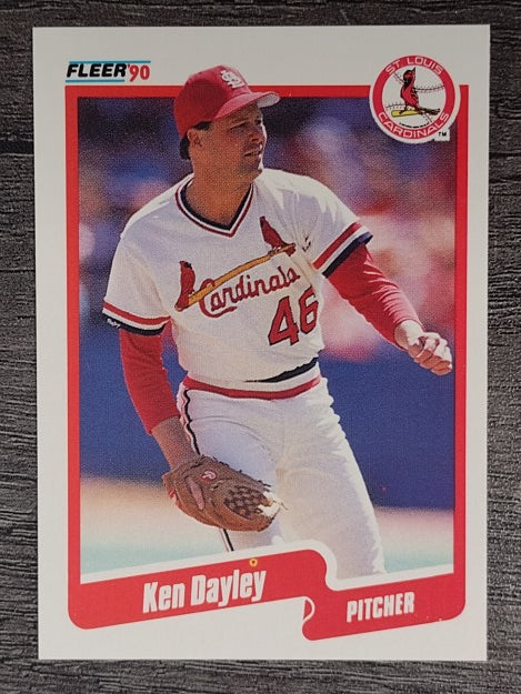 1990 Fleer #247 Ken Dayley