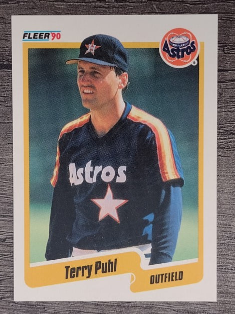 1990 Fleer #233 Terry Puhl