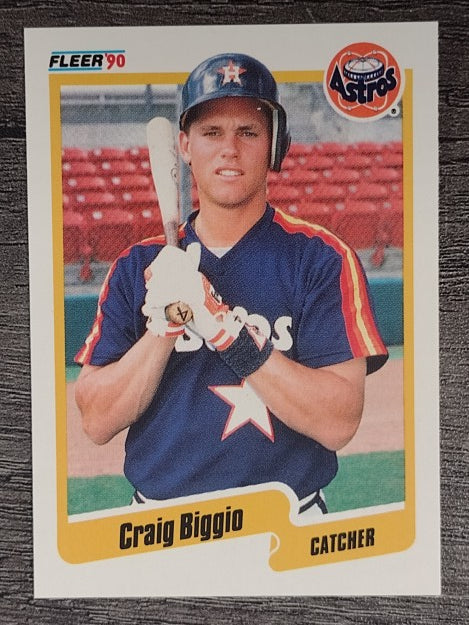 1990 Fleer #224 Craig Biggio