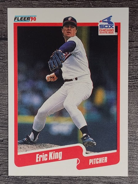 1990 Fleer #537 Eric King