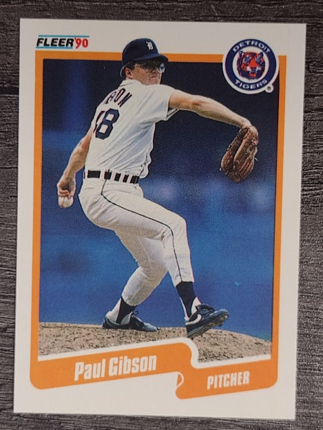 1990 Fleer #602 Paul Gibson